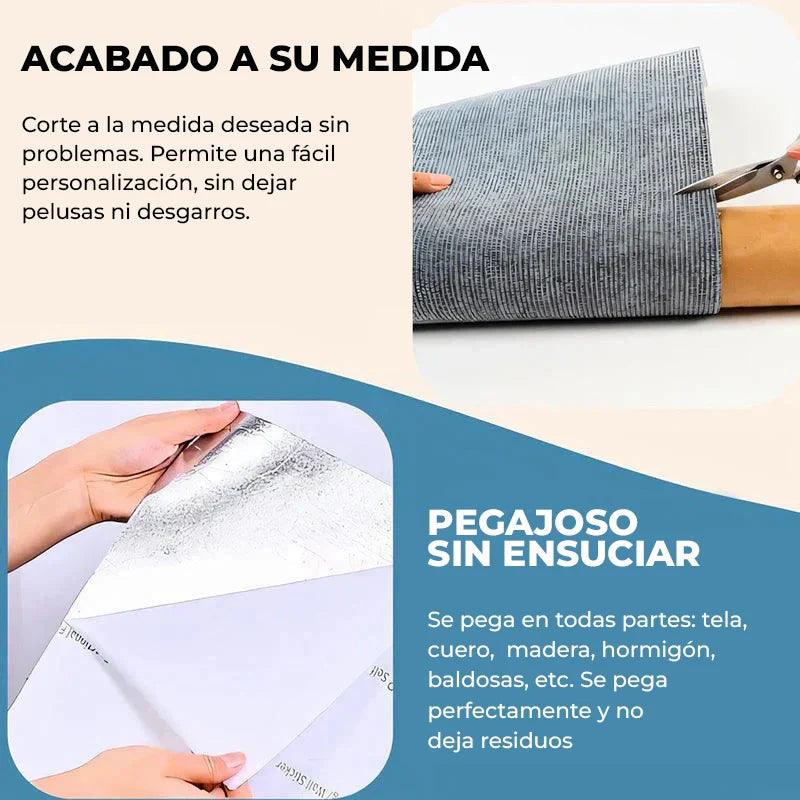 Alfombra autoadhesiva para proteger los muebles