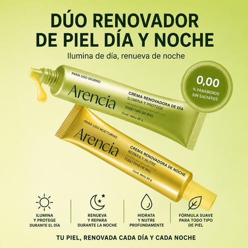 Renovador de Piel Día y Noche - Arencia